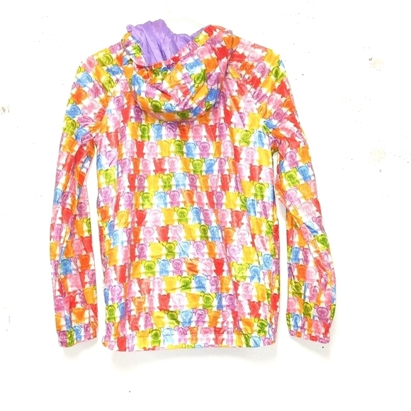 Disney Store Gummi Gummy Bear Mickey Mouse Rain Jacket, EUC Kids Size: 13 - Picture 2 of 7